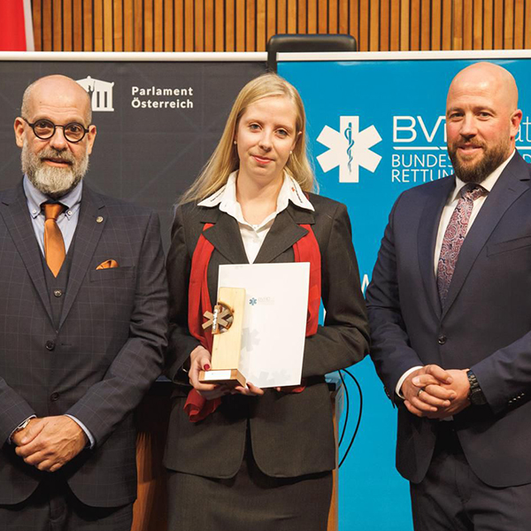 Spine Base beim Camillo Award 2025 in Wien