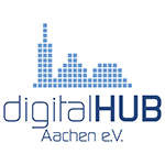 Logo digital HUB Aachen 150px